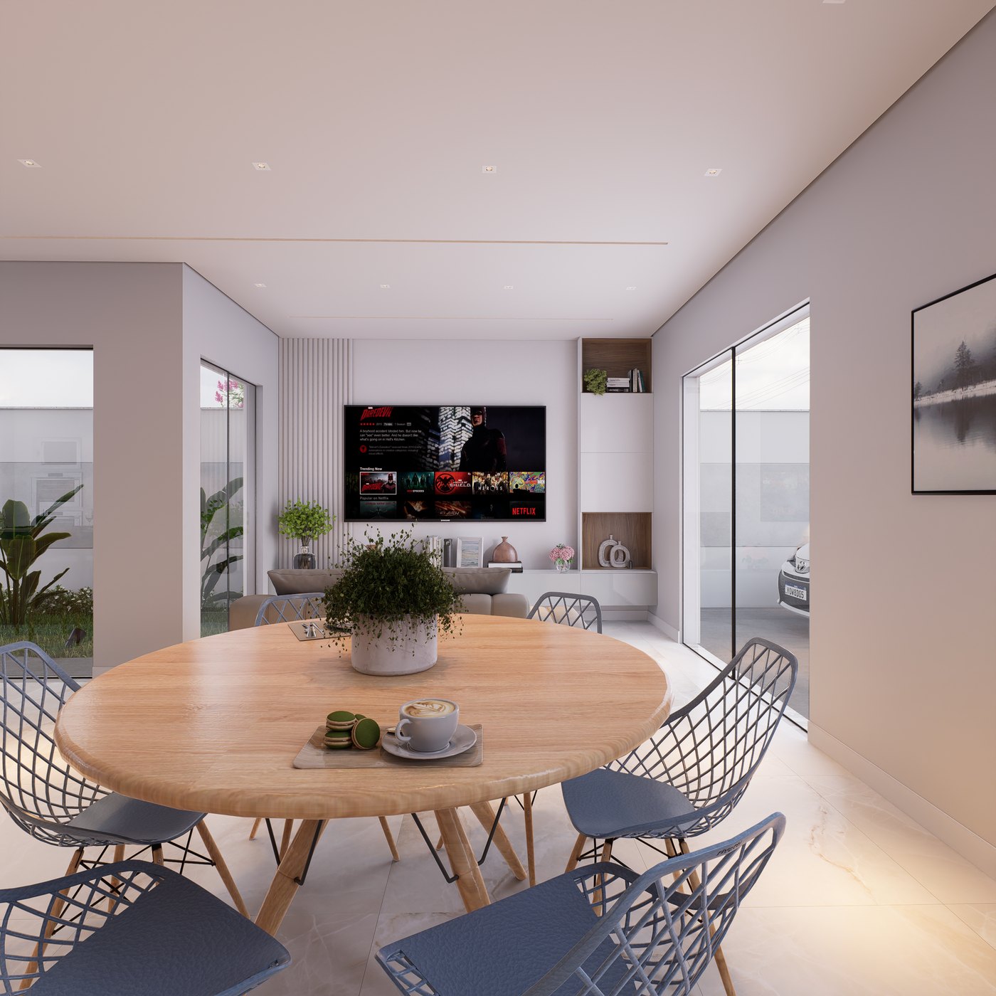 Ambiente interno Porto Canoa